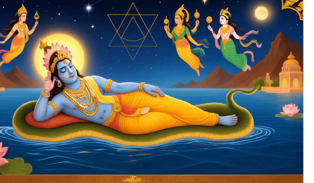 Devshayani Ekadashi 2025, देवशयनी एकादशी व्रत कथा, देवशयनी एकादशी महत्व, हरिशयनी एकादशी, चातुर्मास, देवउठनी एकादशी